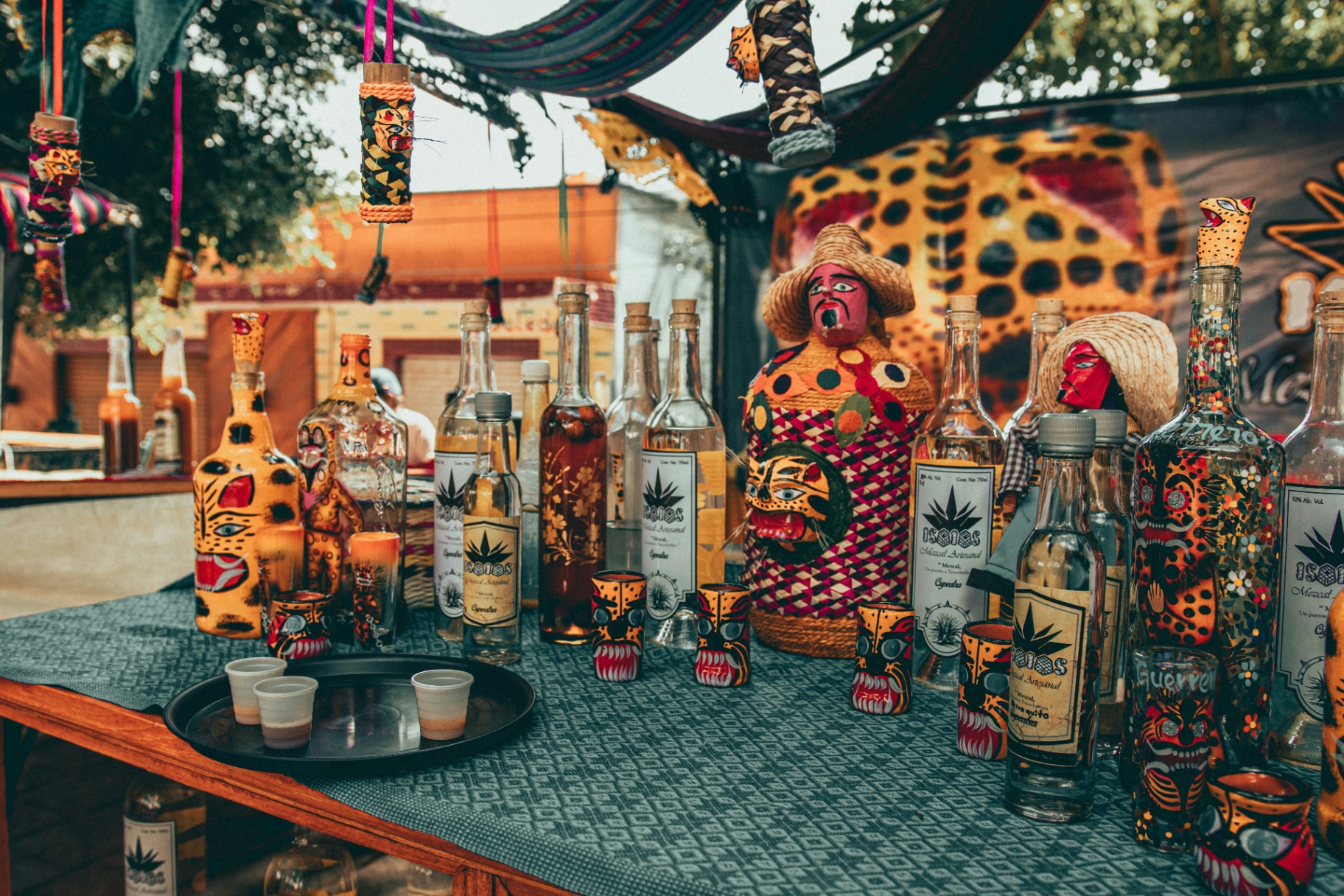 Palenques de mezcal