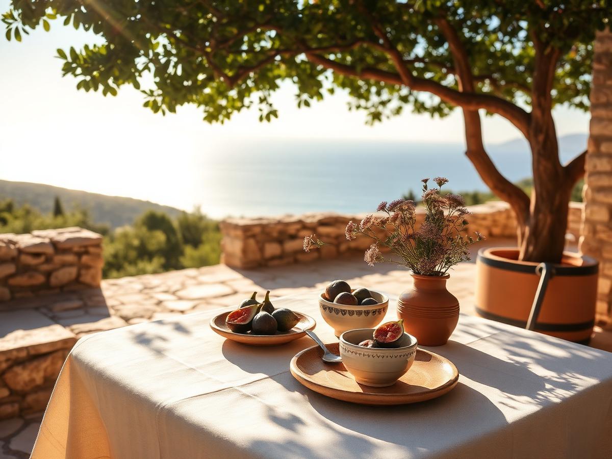 Terraza para desayunos lentos